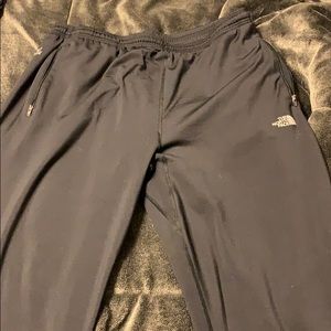 Water resistant anti wick warm  athletic pants